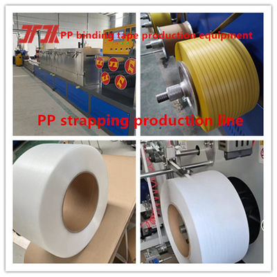 Plastic extruder PP polypropylene strapping tape production line PP packaging tape with 5-19mm width