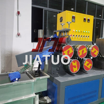 100% PET Crushing Material 9-32mm PET Strap Making Machine With 2.5m2 Filtration Area And PLC Control System