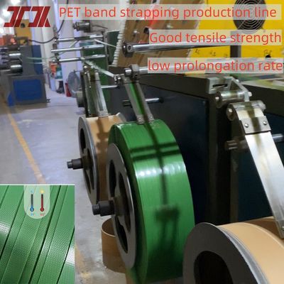 220-250KG/H Capacity Pet Belt Production Plastic Extrusion Line With 3.5m2 Filter Area And Neat Windding Winder