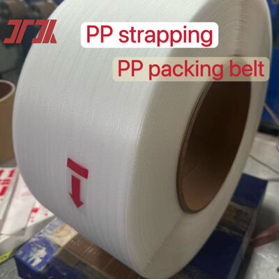 PP strapping colored 5-19mm PP binding straps made from 100% recycled PP polypropylene material