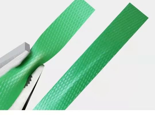 PET Strapping Production Line Colored Pet Packing Strap Roll With Embossed
