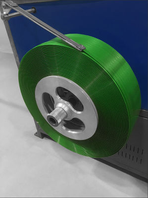 Green Embossed Plastic Pet Pallet Packing Strap Belt For Packaging 350-1000kgf Tension