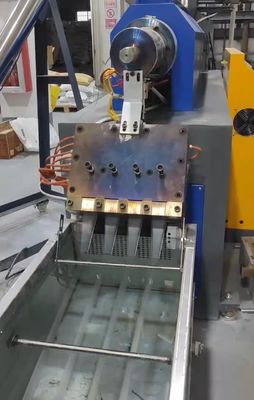 120KW Automatic PET Strap Manufacturing Line with >850kg Strap Tension