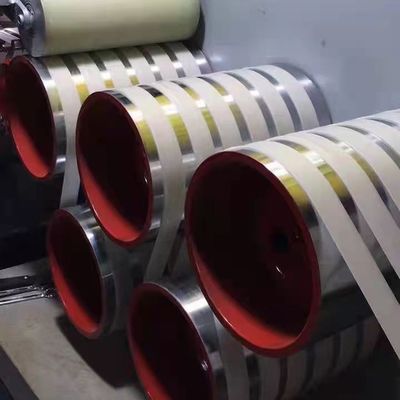 PLC Control PP Strap Band Extrusion Line 240V Automatic Belt Production