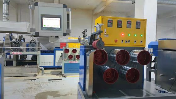 Single Screw PET Strap Making Machine 2 Output Straps Extruder Production Line