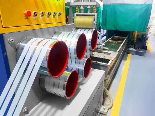 Single Screw PET Strap Making Machine 2 Output Straps Extruder Production Line