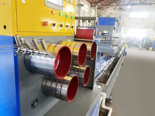 6 Straps Output PET Strap Extrusion Line Plastic Strapping Machine With GUOMAO Motor And PLC Control System