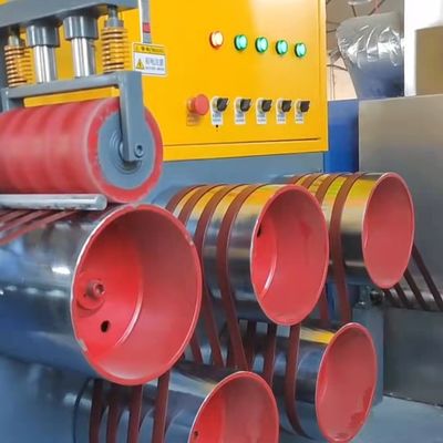 5-19mm width Plastic PP Strap Making Machine With Non Stop Screen Changer And PLC Control System