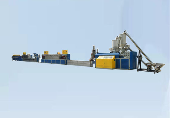 EVA Rattan Making Machine 25kW 380V 50Hz Plastic Rattan Extruder PP Packing Belt Machine for Rattan Making