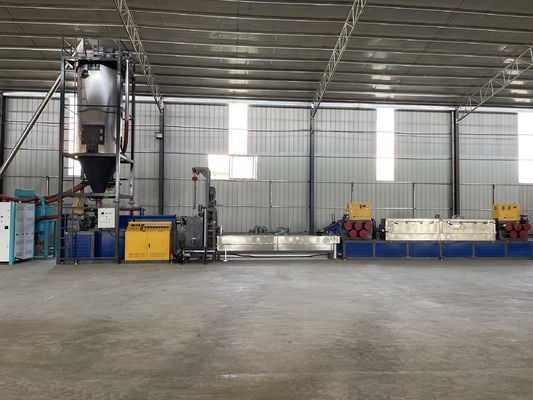 100% Recycled Material PET Strapping Band Production Line 200kg/h For Brick Kiln