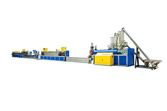 PP Strap Making Machine with Video Outgoing-Inspection Recycle/New Raw Material 0.4-1.2mm Thickness