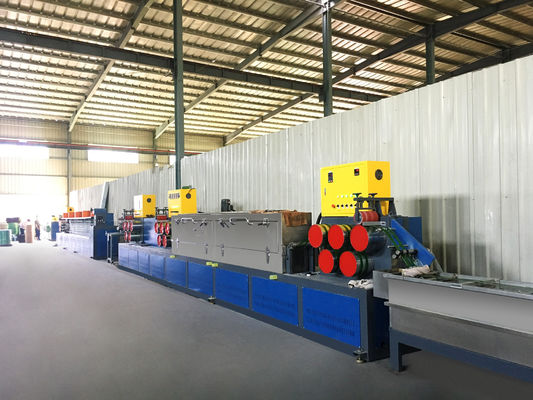 250kg/H Brick PET Plastic Packing Belt Machine 9-32mm Strap Manufacturing Machine
