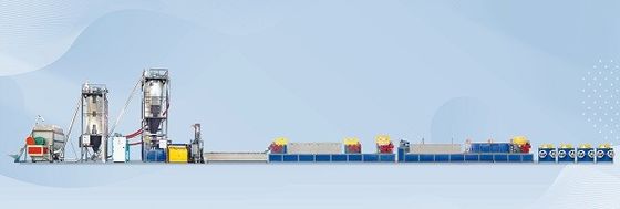 PET strapping band dispenser extrusion machine 200-600 kg/h Polyester Strap Packaging Belts