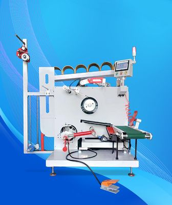 Servo Motor Fully Automatic PET Packing Belt Winding Machine Touch Screen Panel
