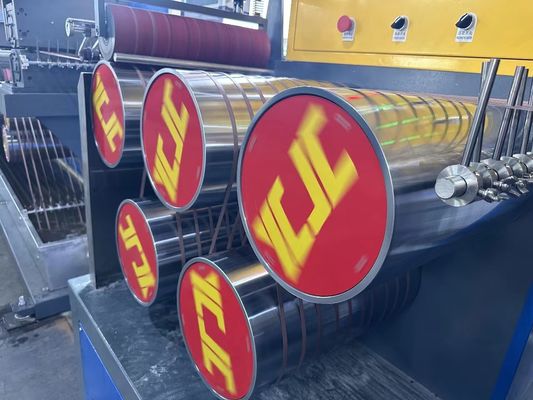 PP Strap Making Machine 0.4-1.2mm Thickness for Processing PP Fully Automatic PLC Control  PP Band Production Line