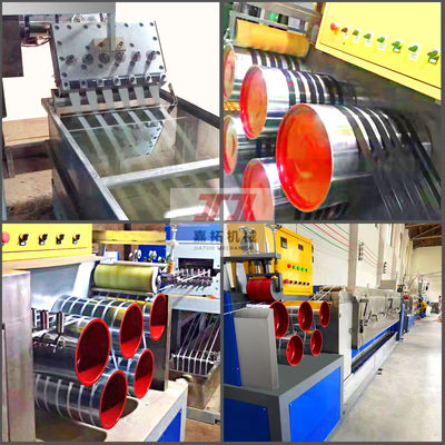 Efficient PP Strap Production Line 50KW Power Consumption Straightness Flexible