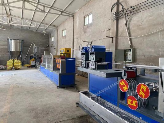 High Production Capacity PP Plastic Packing Belt Extrusion Line Making Machine 4 Line