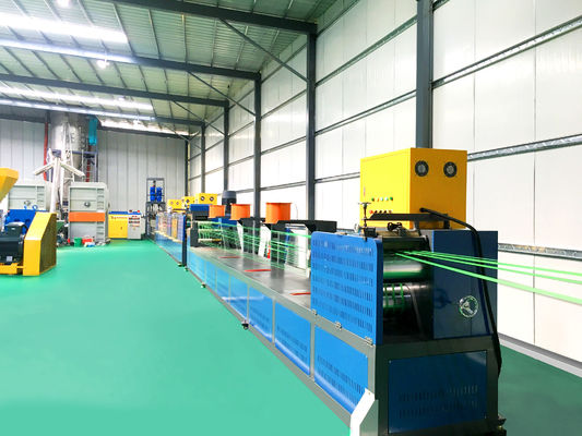 Width 5-19mm PET Strap Extrusion Line Dual Servo Motor High Efficiency PET Strap Winder
