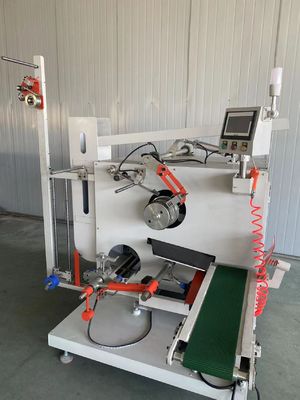 Dual Servo Motor PP Strap Winder Winding Machine For Strapping Band