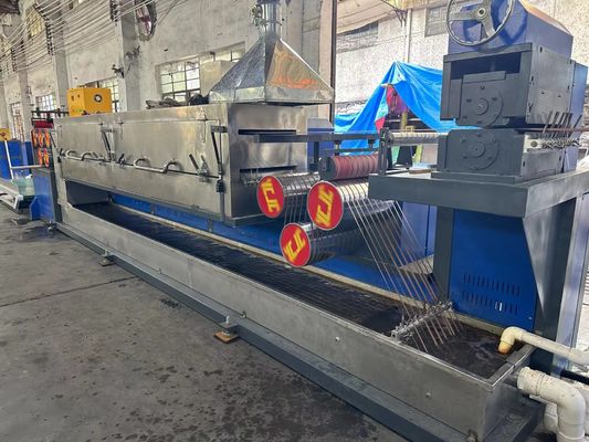 GUOMAO Motor Driven PP Strap production line Six straps Output For 450-500KG/H