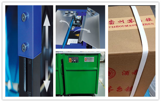 Automatic Box Strapping Machine With Strong And Durable Tape Thickness 0.4-1.05mm