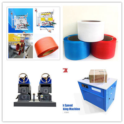 High Capacity 5mm PP Strap Band Extrusion Line With 38CrMoALA Screw