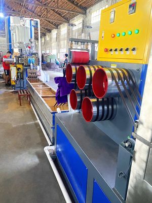 Customizable Power Supply 380V/50HZ  PP Strap Making Machine for5-19mm Width Single screw extrusion equipment