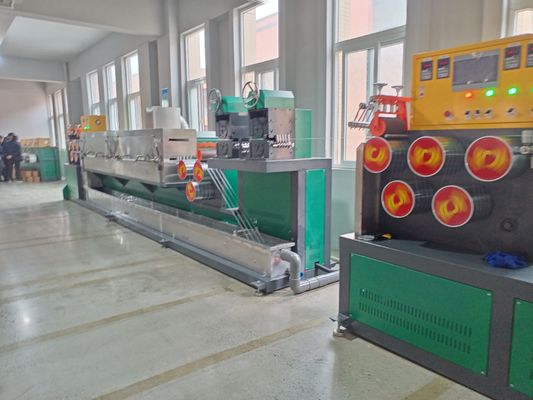 Plastic Machinery Twin Screw Sandwich PP Strapping Tape Production Line PP Strapping Tape Equipment with 5-19mm Automatic Wrapping Machine