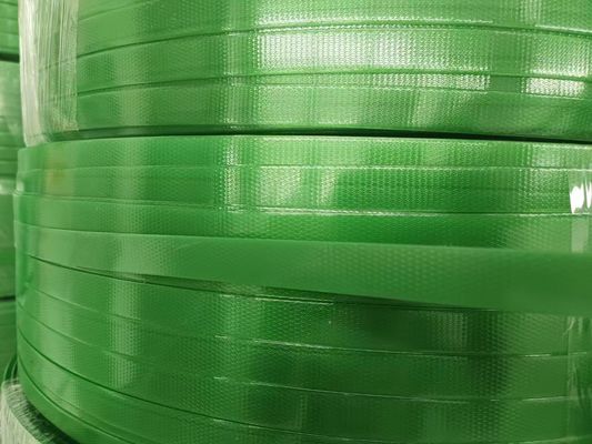 PET packing belt for cement brick factory, width: 9-32mm ,Strong tension, good straightness