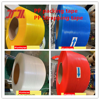 Plastic Strapping Tape PP Packaging Tape Automatic Strapping Tape With 5-19mm Width