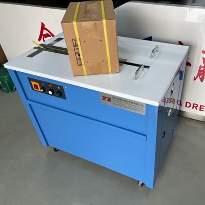 Carton Packaging High Speed Automatic Desktop Packaging Machine for Strap Width 9-15mm and Tightening Force 0-100kg