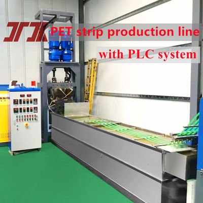 Double Station Winder 100% Recycled Pet Production Machine With Good Flexible Straps