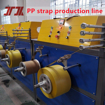 Double-Colors PP Plastic Packing Strip Making Machine with Automatic Changer
