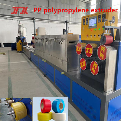 Plastic Extrusion Machinery PP Strapping Production Line PP Strapping Equipment PLC Control System