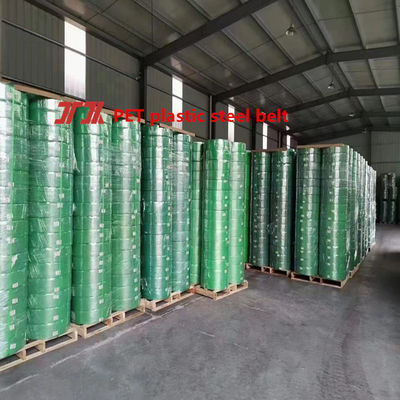 Wholesale Environmentally Friendly PET Plastic Steel Strap PET Strapping Packaging Materials For Electric Baler