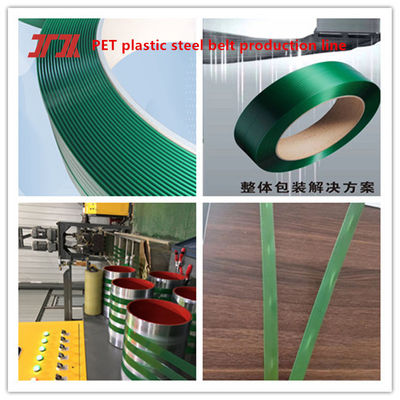Special Size Heavy Packing Green Color Pet Strapping Made From Bottle Flakes