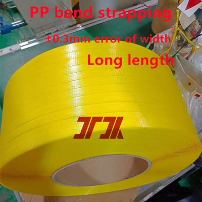 5mm White Blue Red PP Band Strapping With Length And Clear Embossing