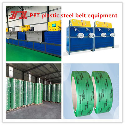 9-25mm High Speed PET Plastic Steel Belt Production Line PET Belt Making Machine For Efficient Dehumidification