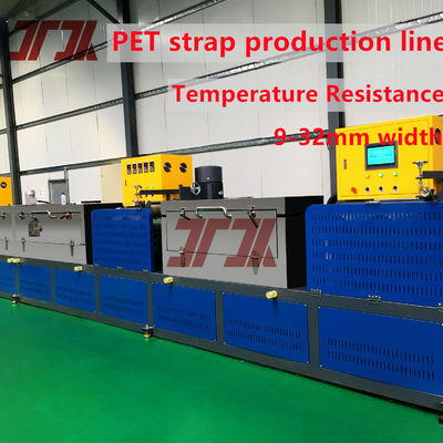 0.4-1.2mm Customized PET Plastic Strap Making Machine For PET Strap Band Extrusion With Automatic Winder