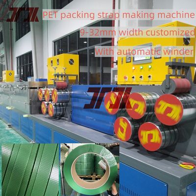 480-500kg/H Capacity PET Straps 4 Output Extrusion Machine With Chemical Fibre Filters 3.5m2 Filtration Area