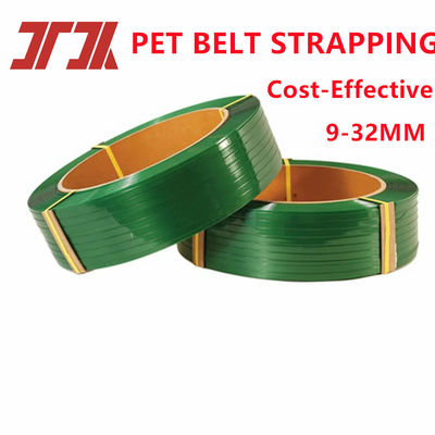 0.4-1.2mm Customized PET Plastic Packing Strapping Band With High Strength 300-950kg And Excellent Resistance