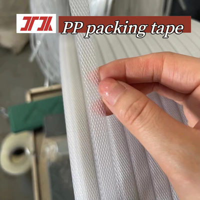 Hot selling 5-19mm PP film strapping PP plastic strapping PP hot melt strapping for automatic strapping machine