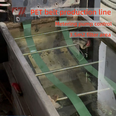 9-32mm Width Pet Band Production Machine For Making High Tension PET Strapping With PLC Memory System