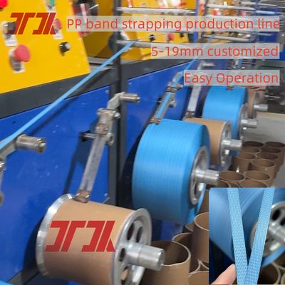 5-19mm Width PP Plastic Strapping Making Machine With Eco-Friendly Strap And 0.3mm Width Small Tolerance