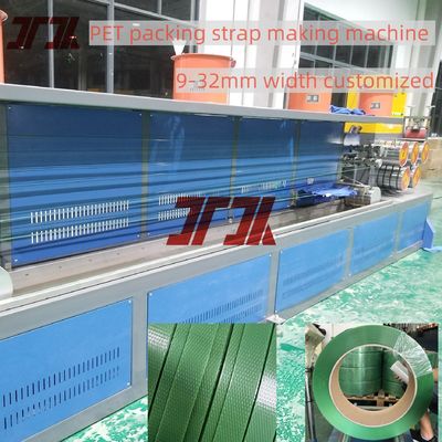 Heavy Cargo Packing PET Strapping Belt Making Machine With High Precise Die Heard And PLC Control System