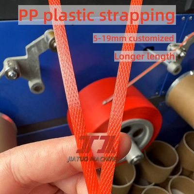 Manual/Automatic Machine Use Pp Strap Band Polypropylene Plastic Strapping Rolls 5-19mm Width Customized