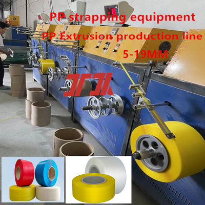 Plastic extruder 5-19mm PP polypropylene strapping tape production line PP strapping tape extrusion machine Line speed up to 300m/min