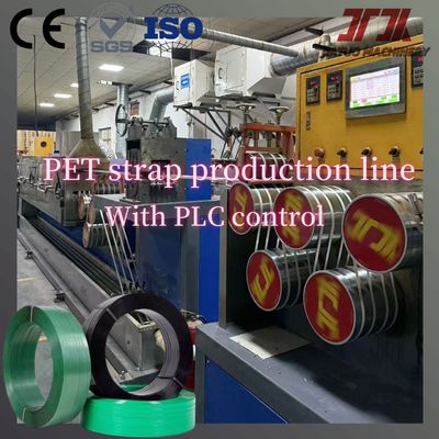 PET Package Pallets Strap Extrusion Making Machine With Automatic Winder Make Strong Tension Strap 350-950kg