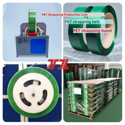 PET plastic steel belt production equipment  PLC control system PET belt making machine automatic pet belt machine
