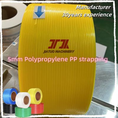 5-19mm Width Polypropylene PP Plastic Strap Roll For Box Paper Packing Good Straightness